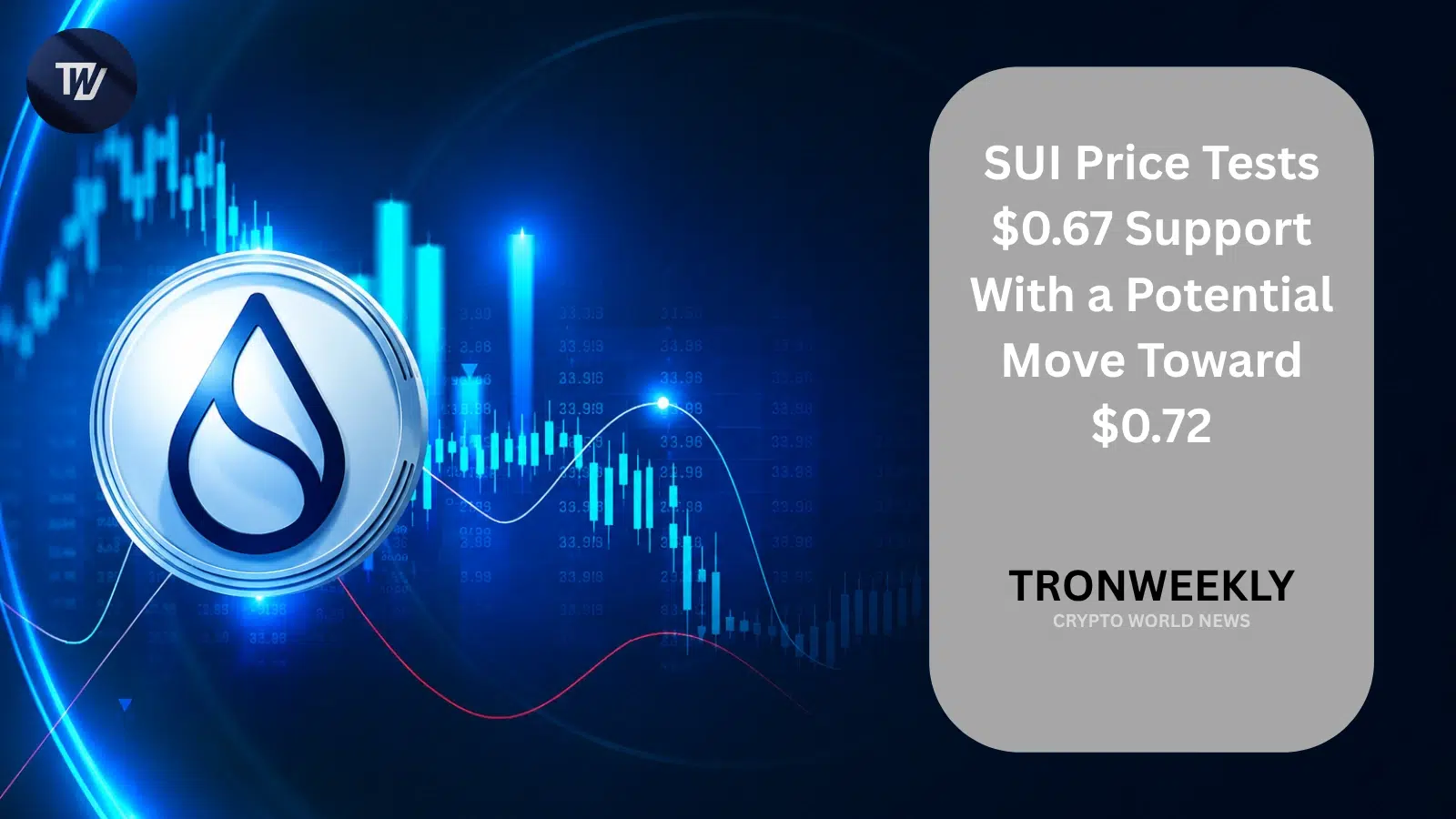 SUI Price Tests $0.67 Support With a Potential Move Toward $0.72
