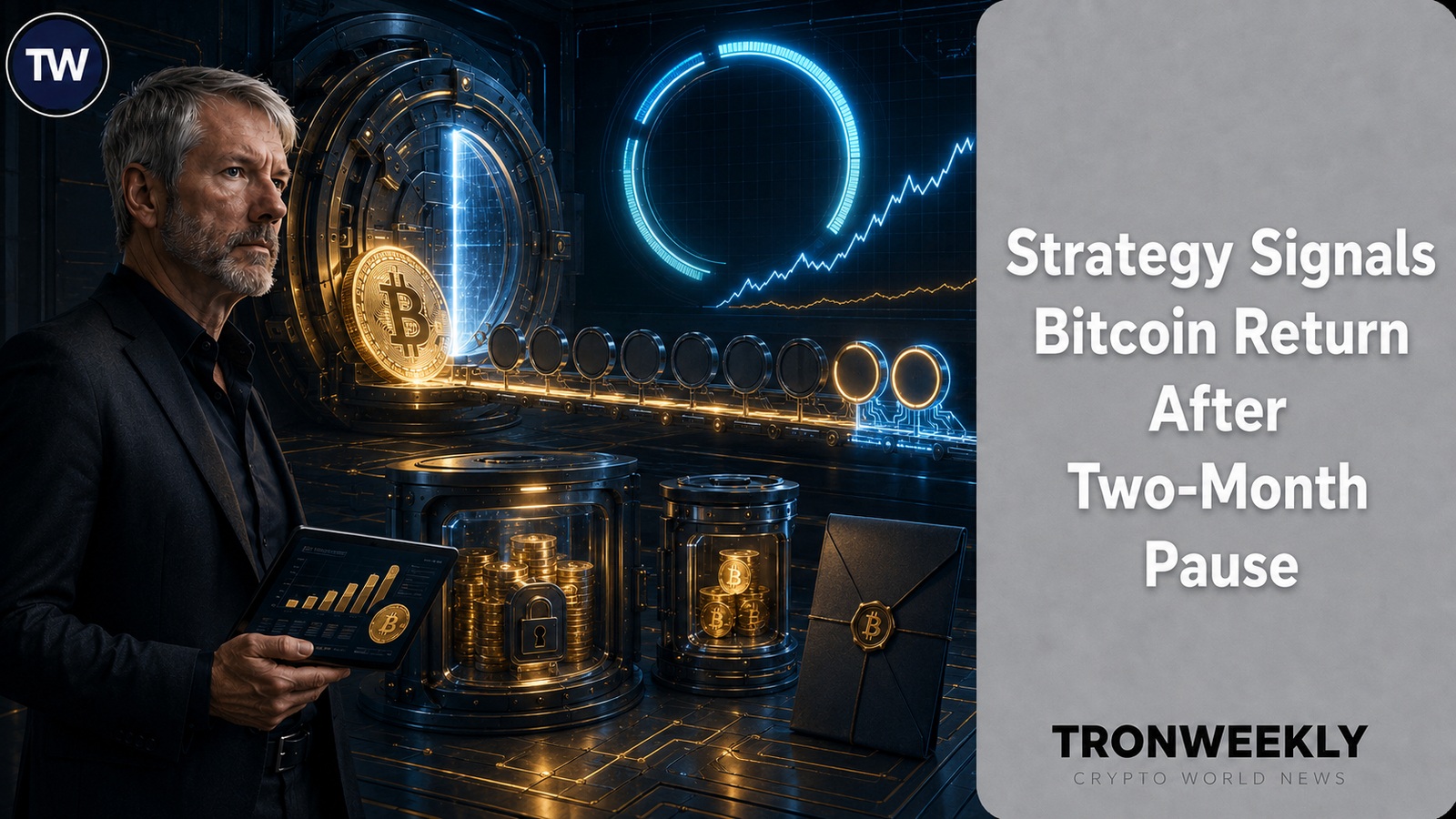 Strategy Signals Bitcoin Return After Two-Month Pause