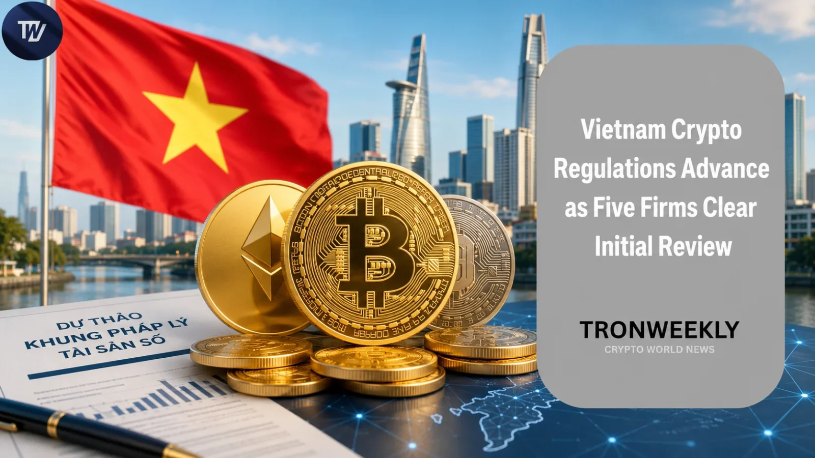 Vietnam Crypto Regulations Advance as Five Firms Clear Initial Review
