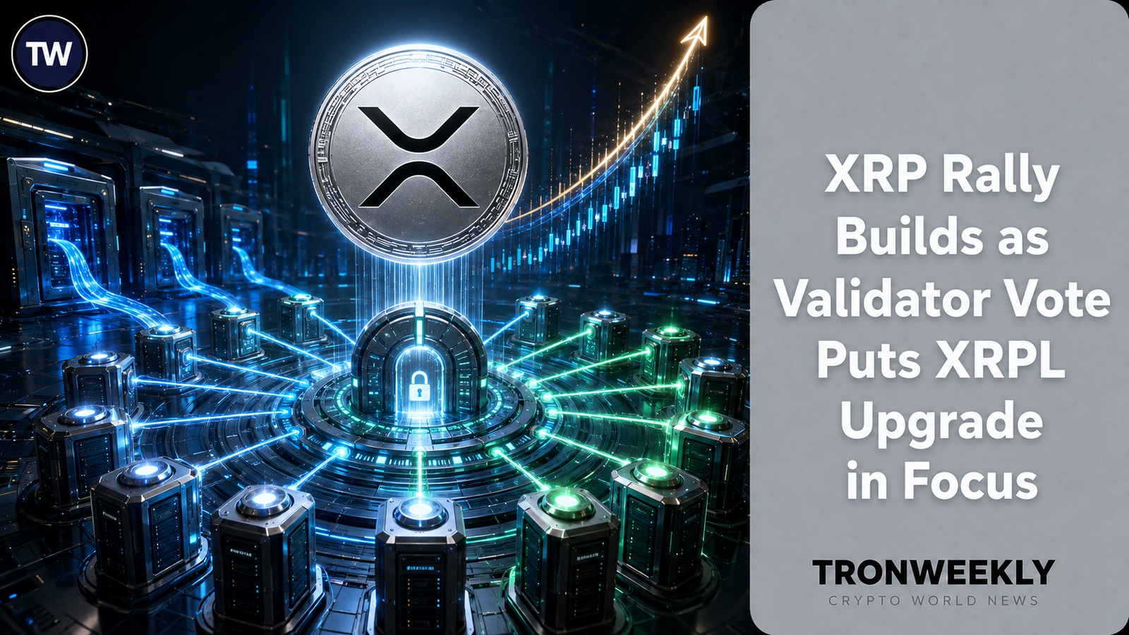 XRP Rally Builds as Validator Vote Puts XRPL Upgrade in Focus