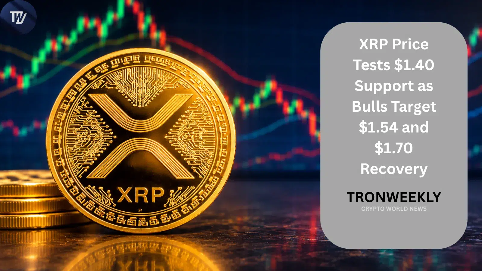 XRP Price Tests $1.40 Support as Bulls Target $1.54 and $1.70 Recovery