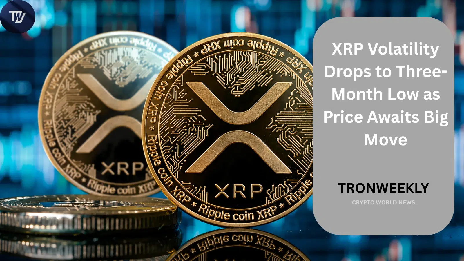 XRP Volatility Drops to Three-Month Low as Price Awaits Big Move