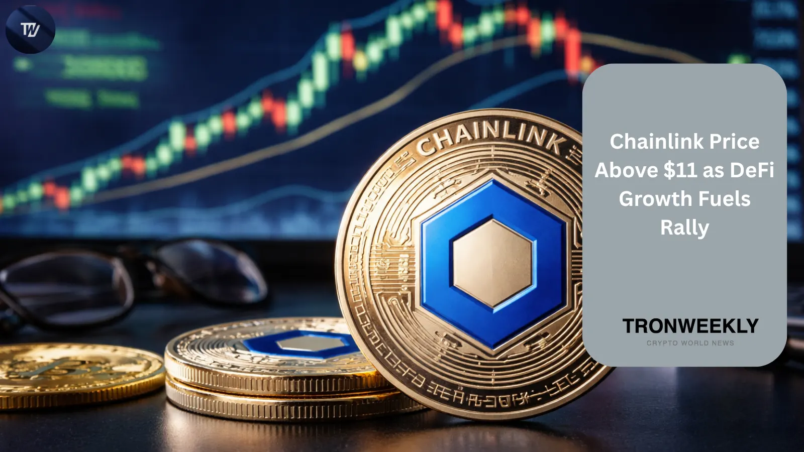 Chainlink Price Above $11 as DeFi Adoption Fuels LINK Rally
