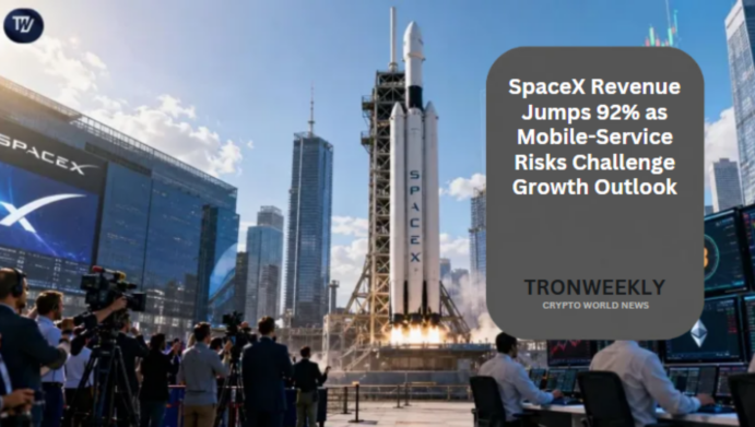 SpaceX Revenue Jumps 92% as Mobile-Service Risks Challenge Growth Outlook