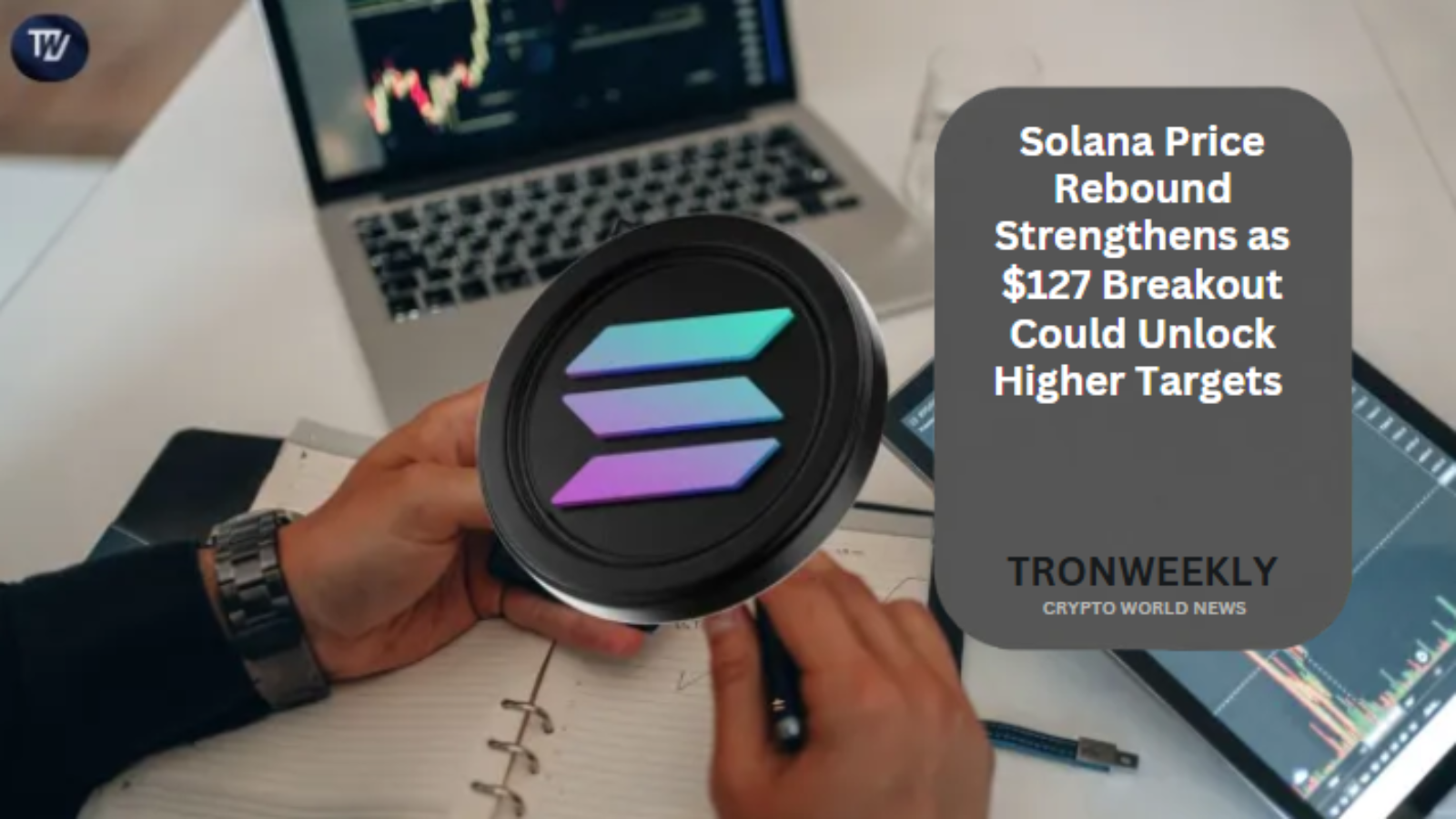 Solana Price Rebound Strengthens as $127 Breakout Could Unlock Higher Targets