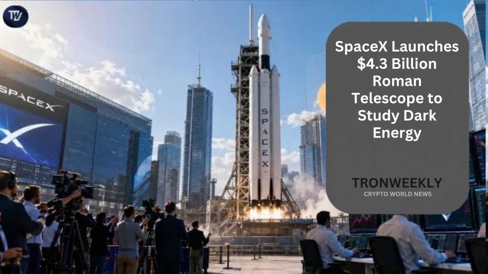 SpaceX Launches $4.3 Billion Roman Telescope to Study Dark Energy