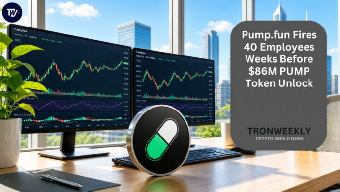 Pump.fun Fires 40 Employees Weeks Before $86M PUMP Token Unlock