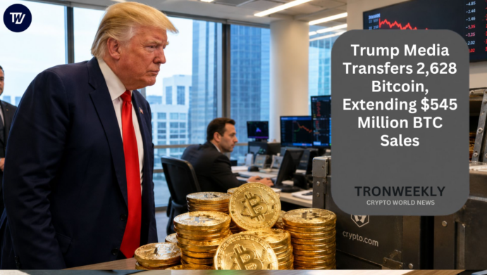 Trump Media Transfers 2,628 Bitcoin, Extending $545 Million BTC Sales