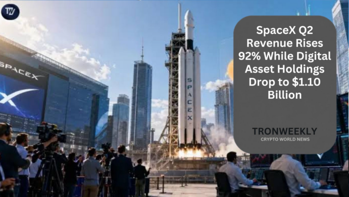SpaceX Q2 Revenue Rises 92% While Digital Asset Holdings Drop to $1.10 Billion