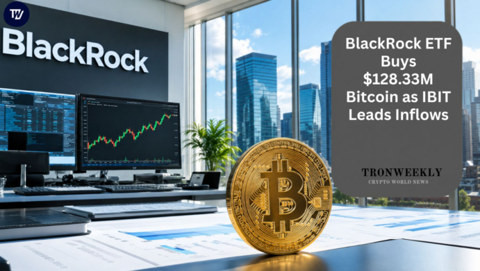 BlackRock ETF Buys $128.33M Bitcoin as IBIT Leads Inflows