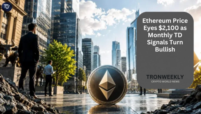 Ethereum Price Eyes $2,100 as Monthly TD Signals Turn Bullish