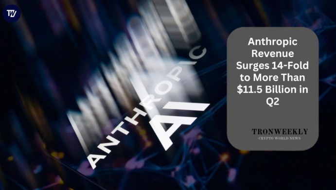 Anthropic Revenue Surges 14-Fold to More Than $11.5 Billion in Q2