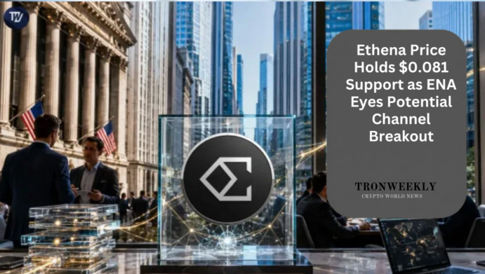 Ethena Price Holds $0.081 Support as ENA Eyes Potential Channel Breakout