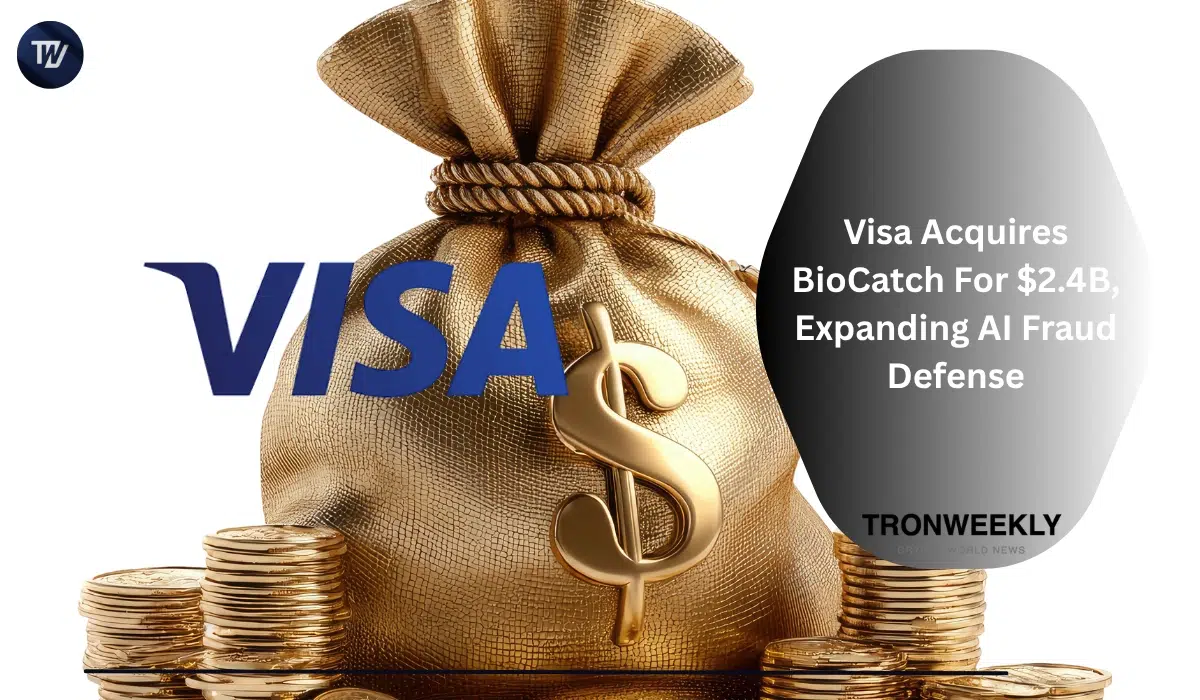Visa Acquires BioCatch For $2.4B, Expanding AI Fraud Defense