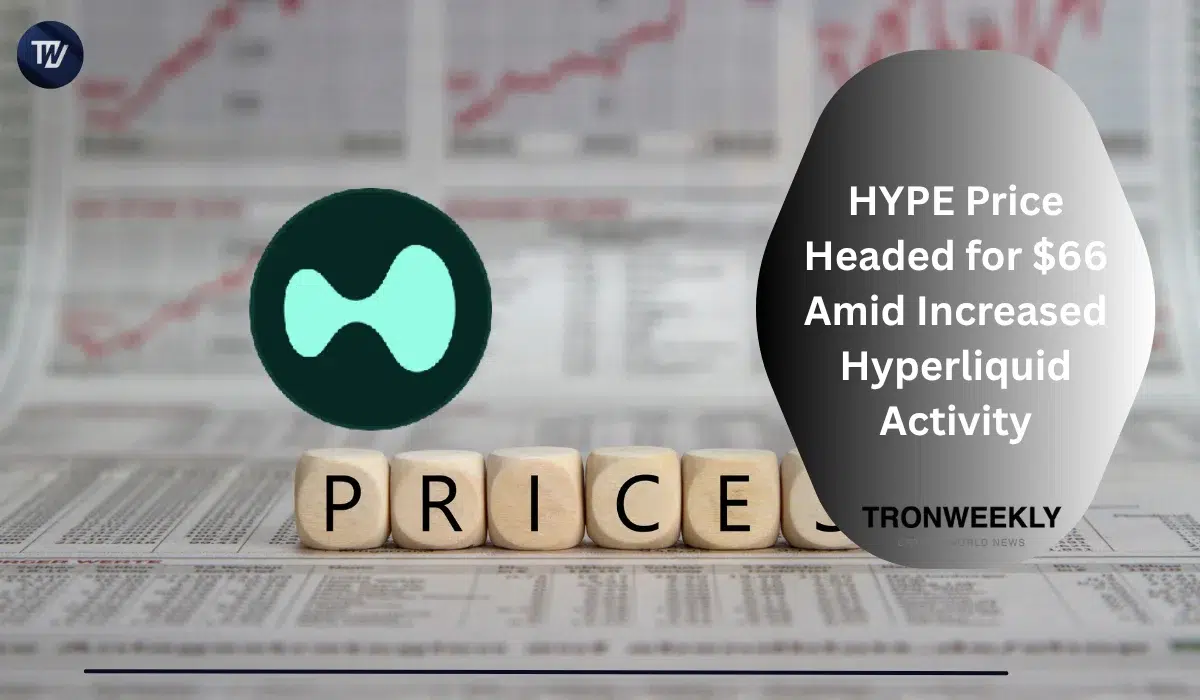 HYPE Price Headed for $66 Amid Increased Hyperliquid Activity