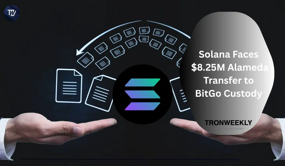 Solana Faces $8.25M Alameda Transfer to BitGo Custody