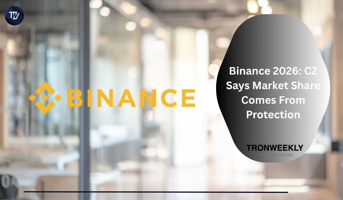 Binance 2026: CZ Says Market Share Comes From Protection