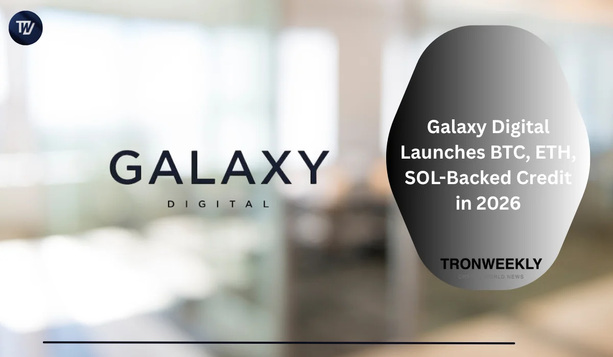 Galaxy Digital Launches BTC, ETH, SOL-Backed Credit in 2026