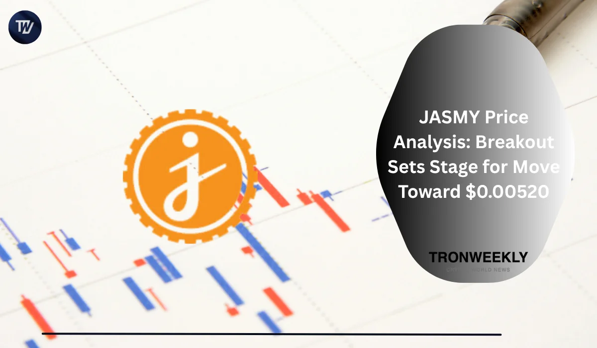 JASMY Price Analysis: Breakout Sets Stage for Move Toward $0.00520