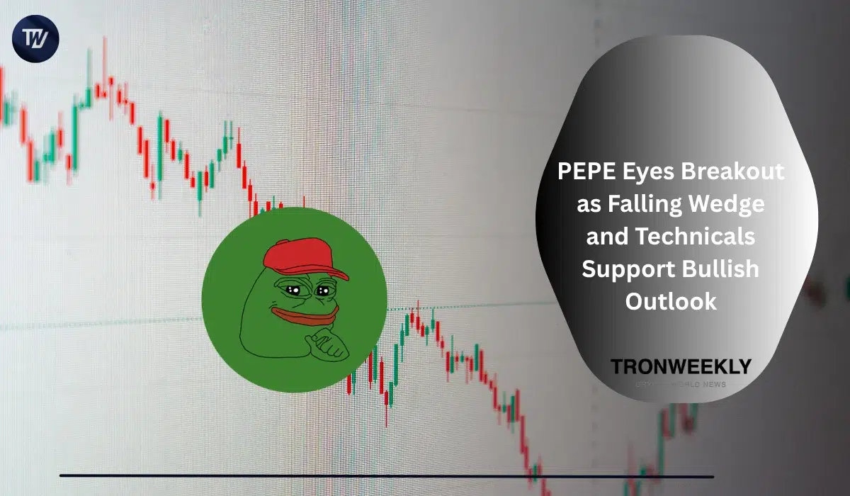 PEPE Eyes Breakout as Falling Wedge and Technicals Support Bullish Outlook