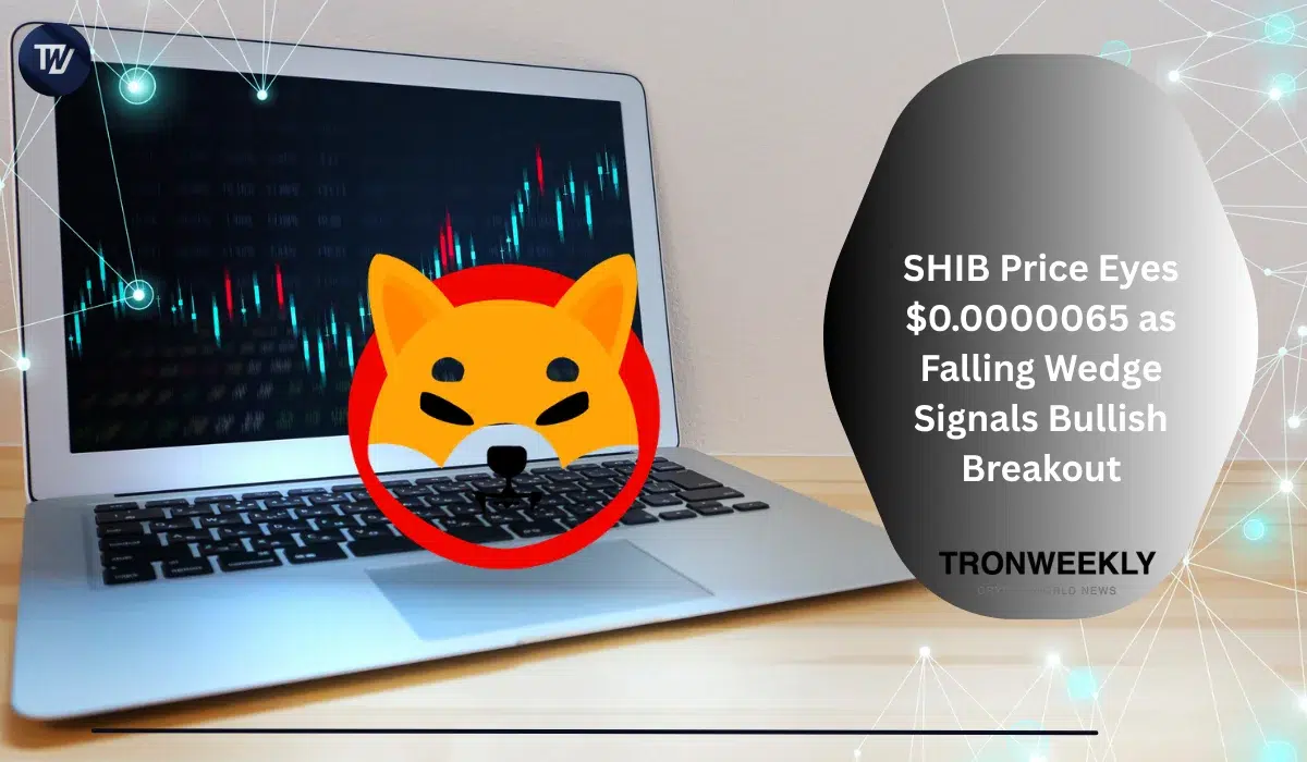 SHIB Price Eyes $0.0000065 as Falling Wedge Signals Bullish Breakout