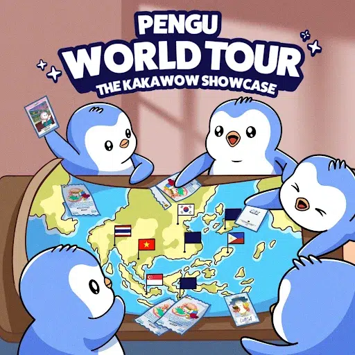 Pudgy Penguins Strengthens Asia's Web3 Presence