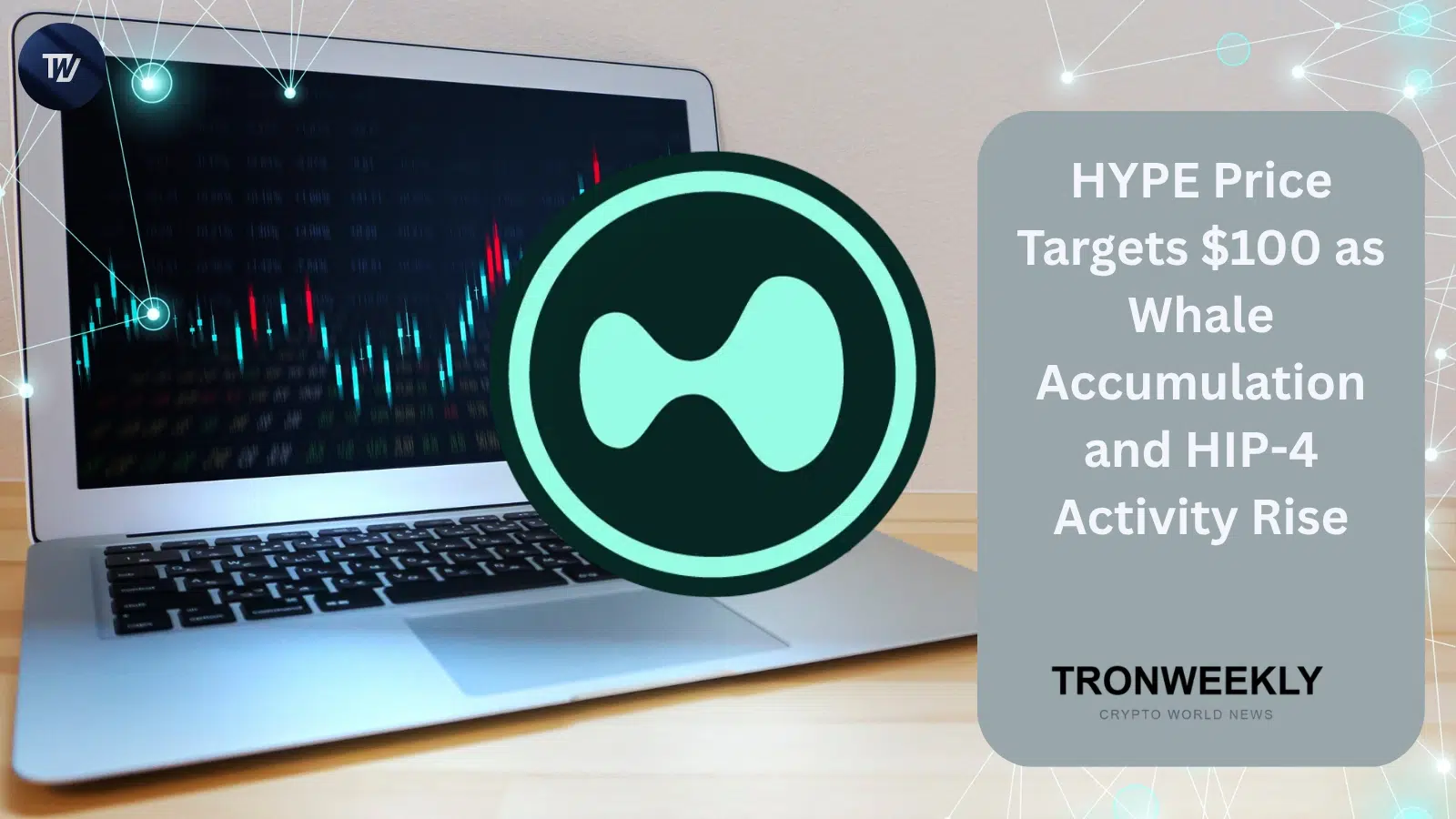 HYPE Price Targets $100 as Whale Accumulation and HIP-4 Activity Rise