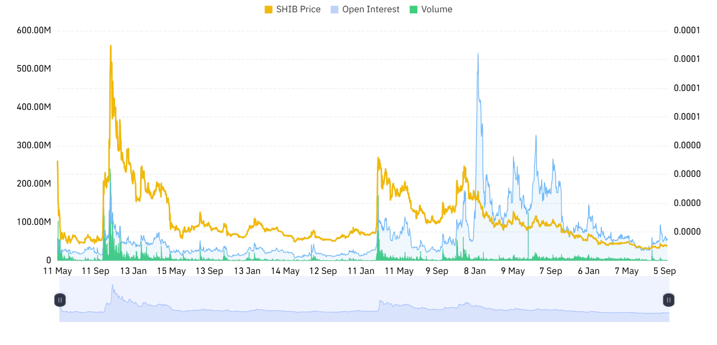 SHIB derivative outlook