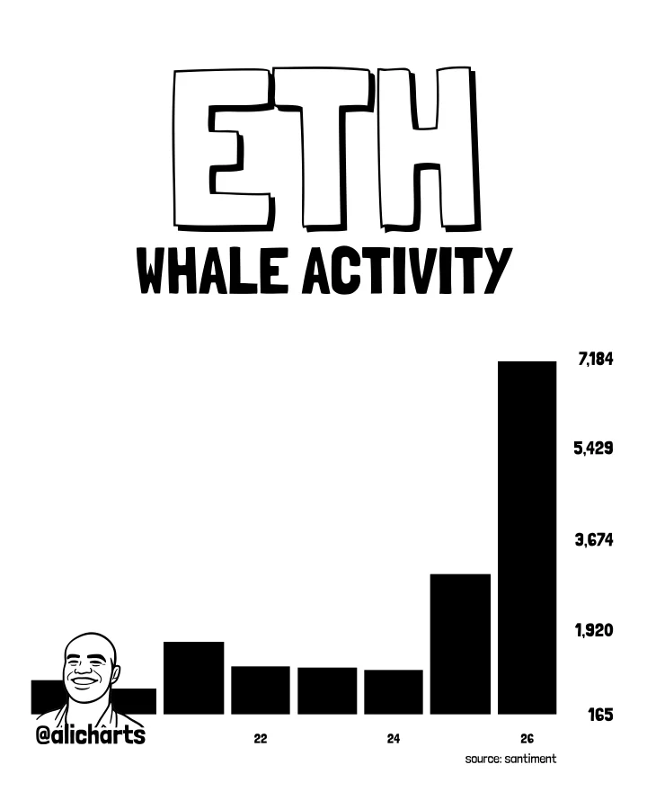 ETH whale activity