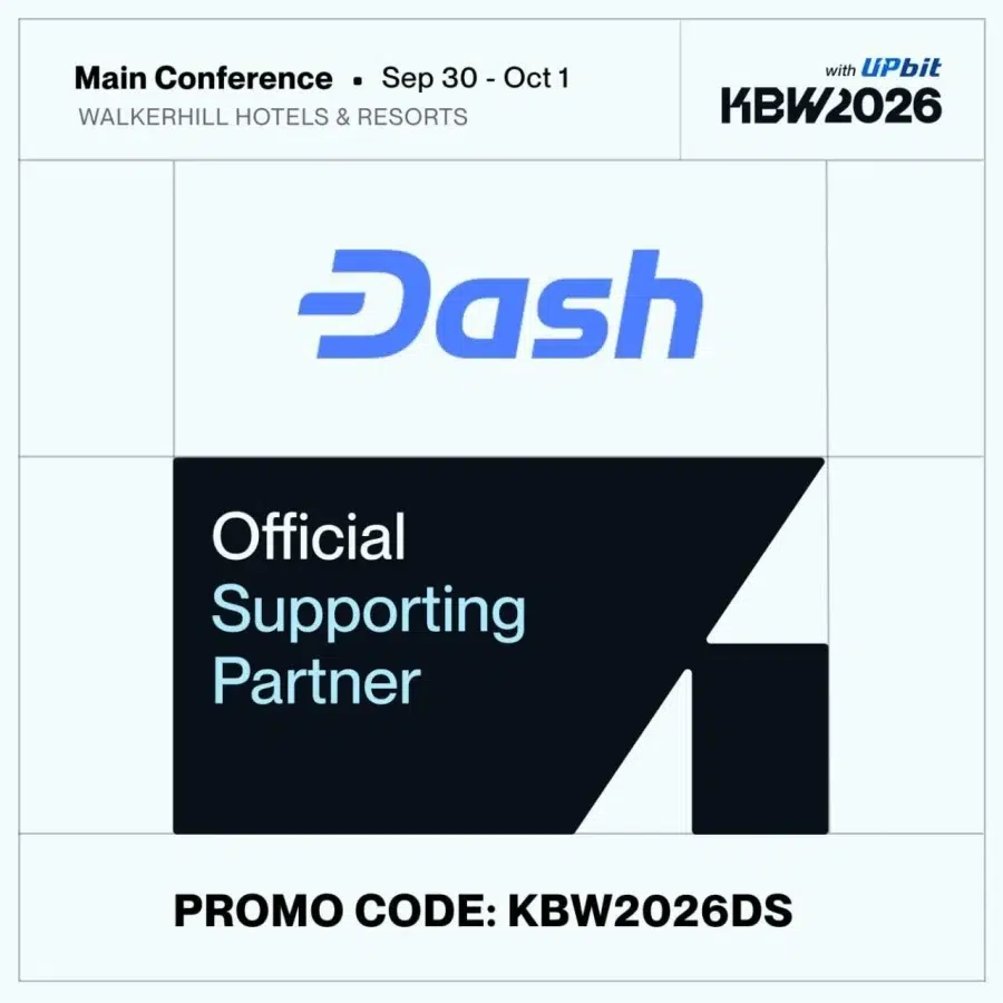 Dash Heads to Korea Blockchain Week