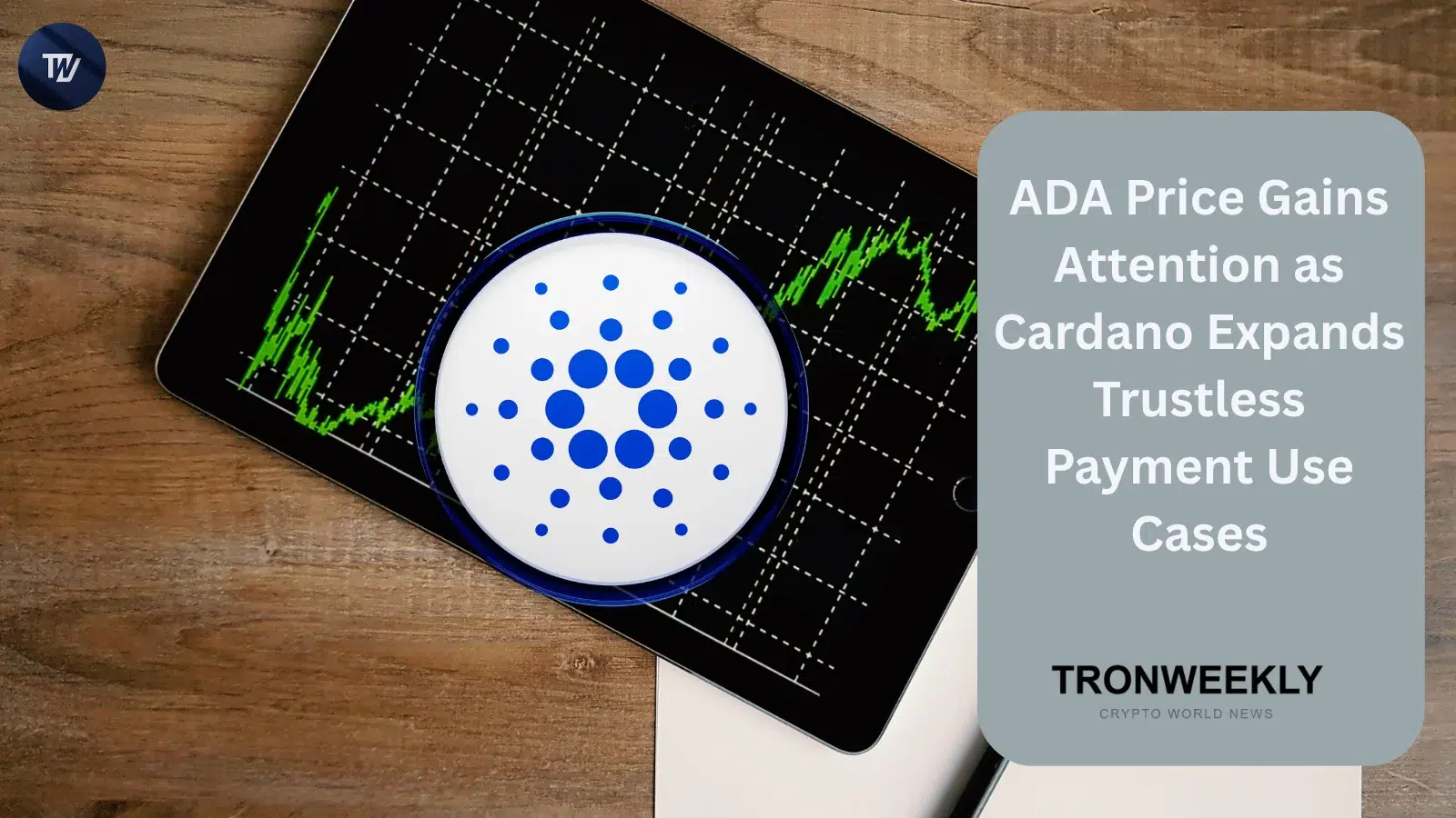 ADA Price Gains Attention as Cardano Expands Trustless Payment Use Cases