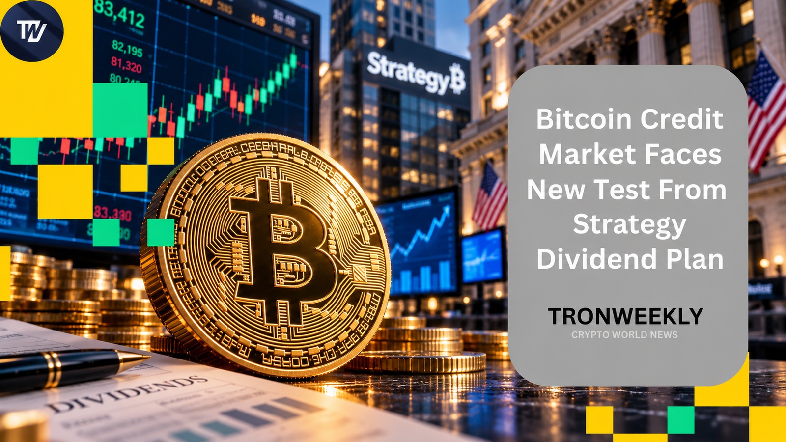 Bitcoin Credit Market Faces New Test From Strategy Dividend Plan