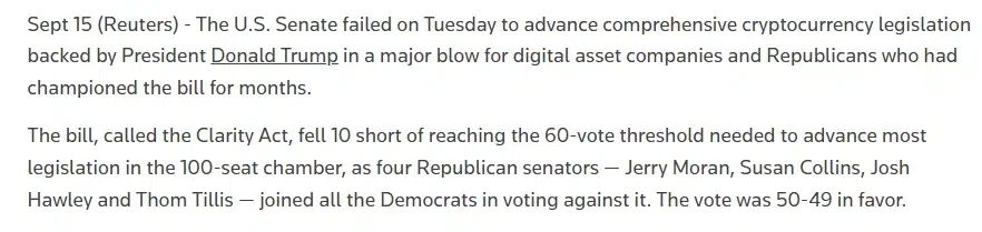 Reuters report
