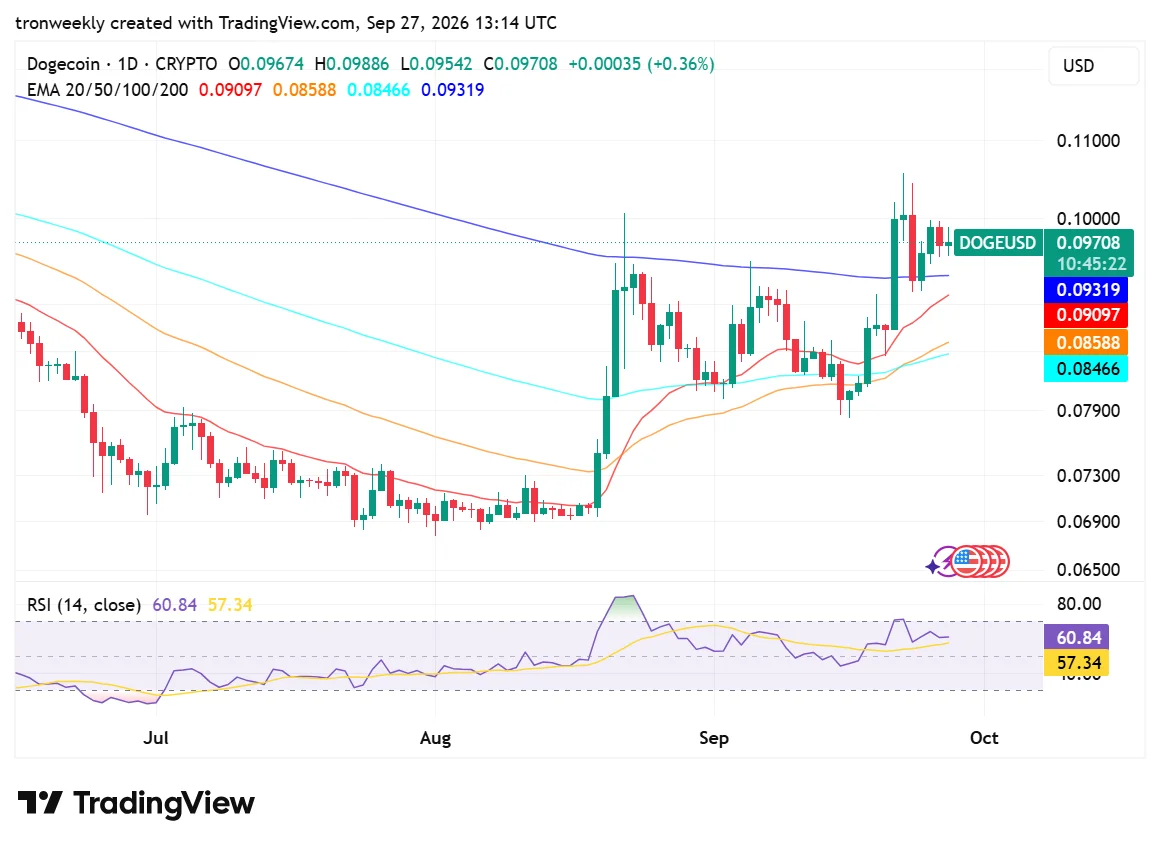 DOGE technical analysis chart