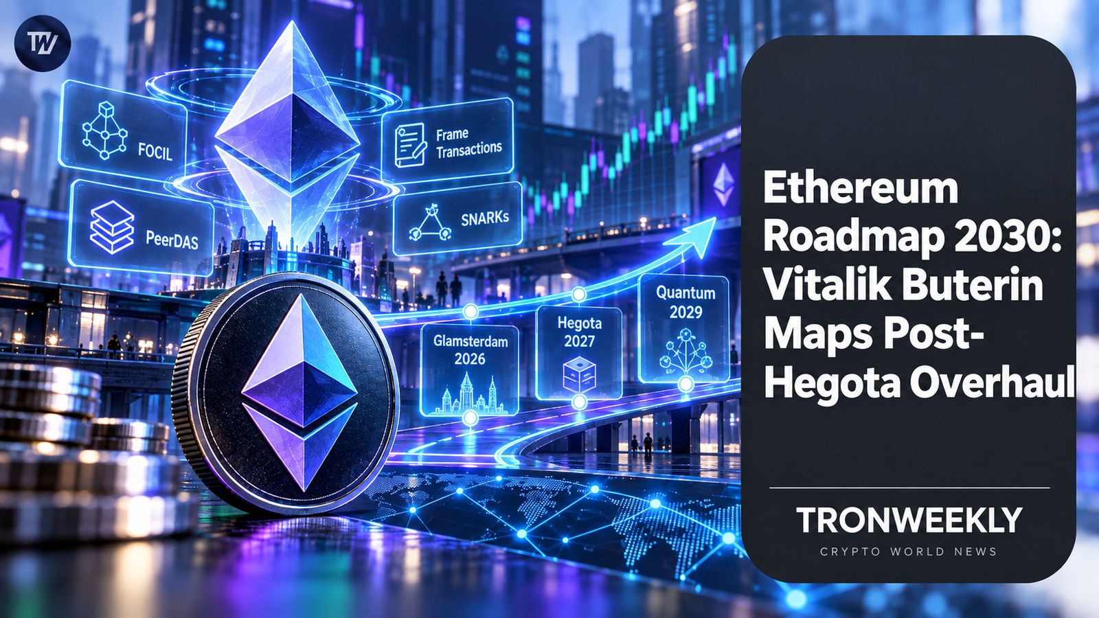 Ethereum Roadmap 2030: Vitalik Buterin Maps Post-Hegota Overhaul