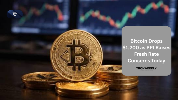 Bitcoin Drops $1,200 as PPI Raises Fresh Rate Concerns Today