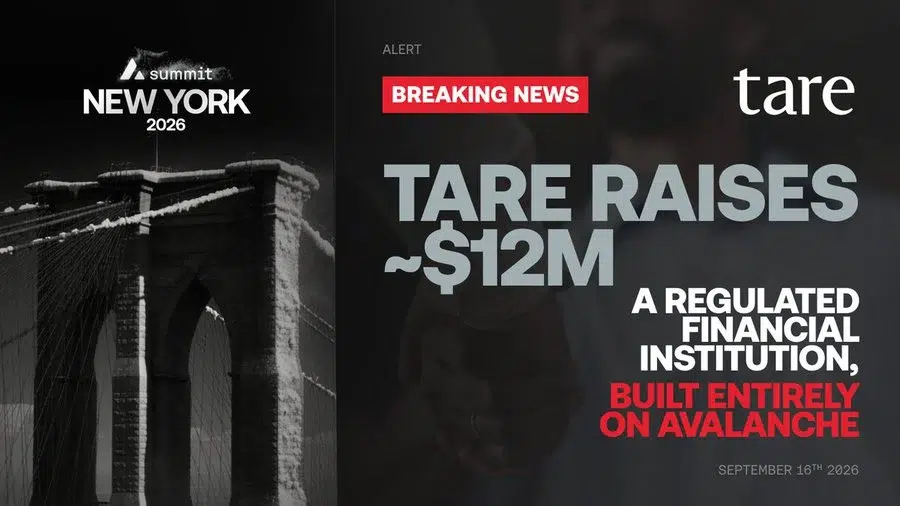 Tare Funding Raises $13.25M for Onchain Credit Platform