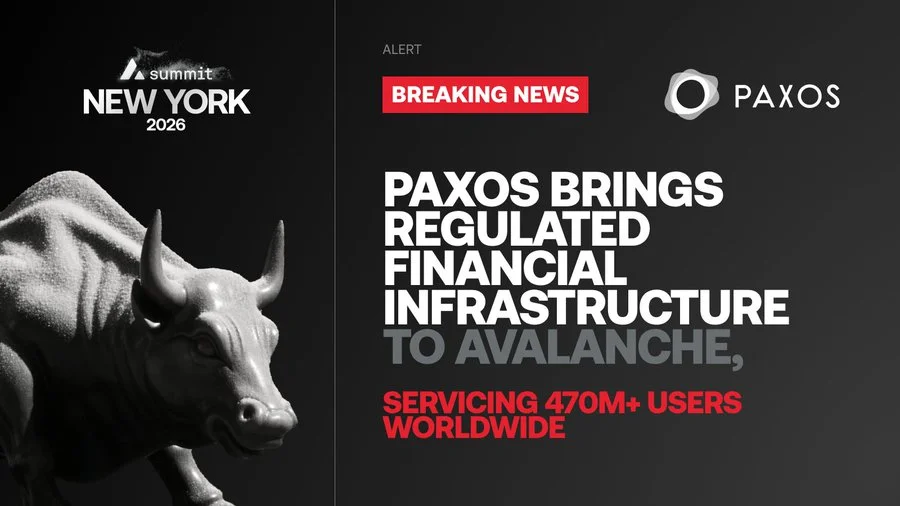 Paxos Avalanche Integration Expands Institutional AVAX Access