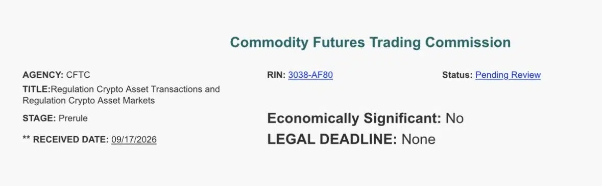 Regulation Crypto Asset Transactions