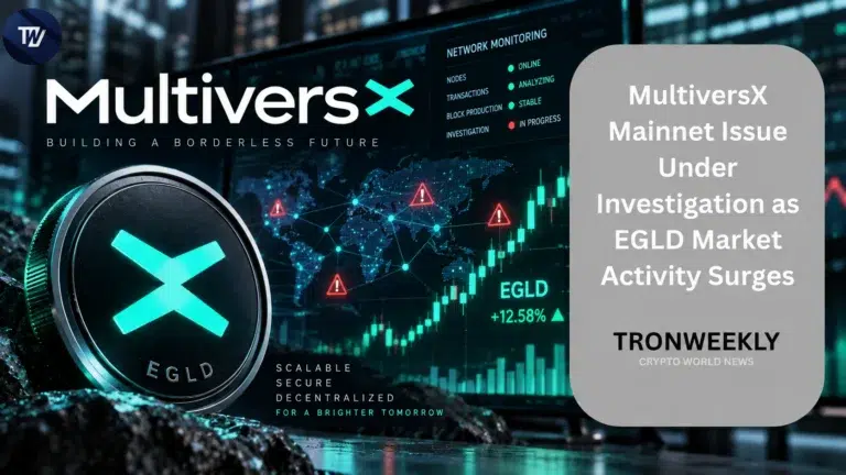 MultiversX Mainnet Issue