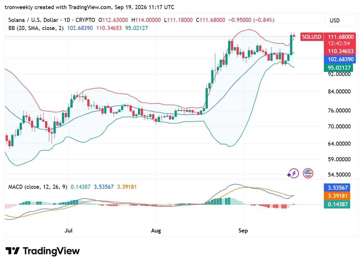 SOL technical analysis chart