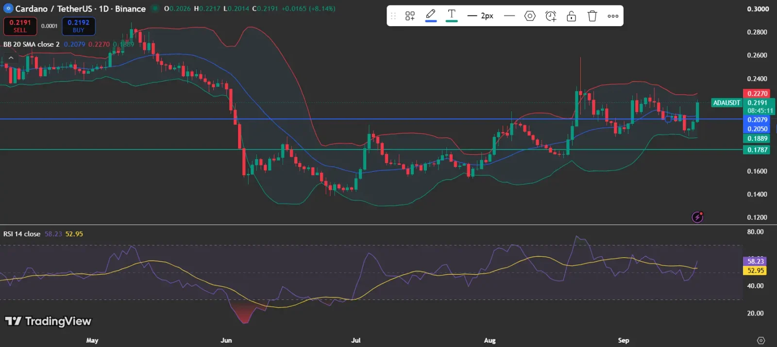 Cardano Price 