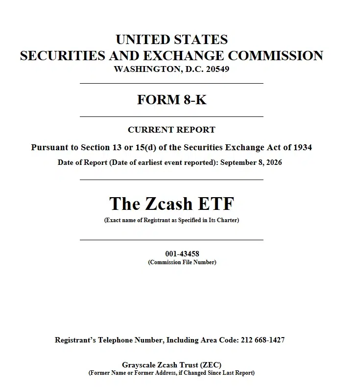 Zcash ETF