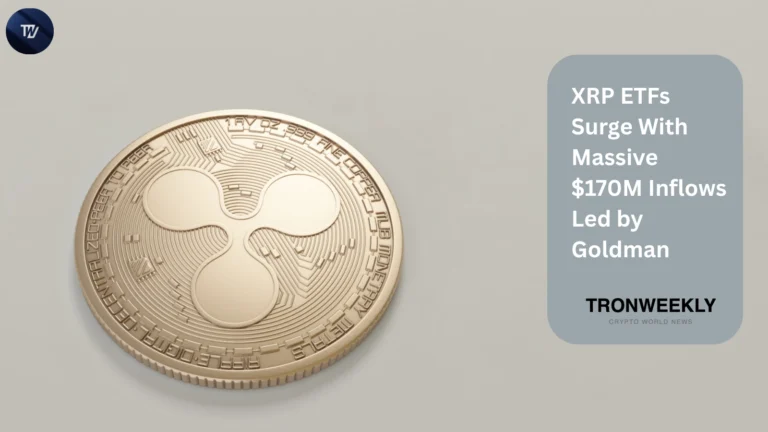 XRP ETFs Surge With Massive $170M Inflows Led by Goldman