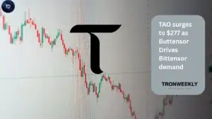 TAO surges to $277 as Buttensor Drives Bittensor demand