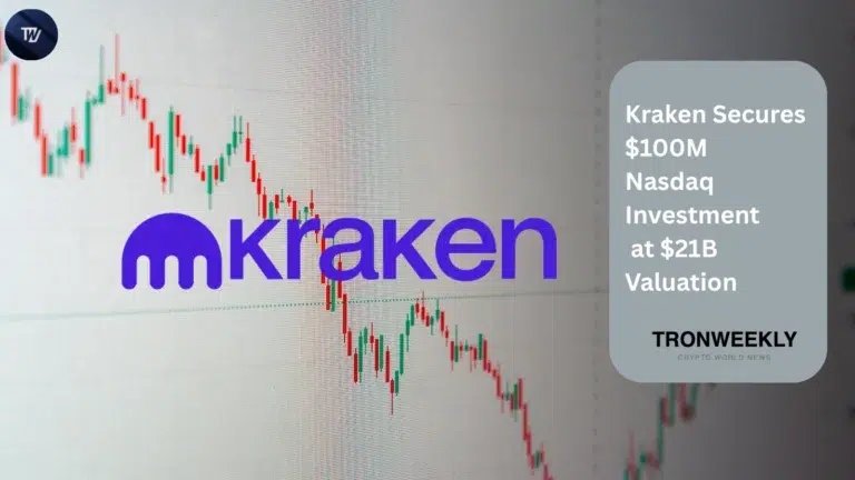 Kraken Secures $100M Nasdaq Investment at $21B Valuation