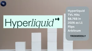 Hyperliquid TVL Hits $6.76B in 2026 as L1 Flips Arbitrum