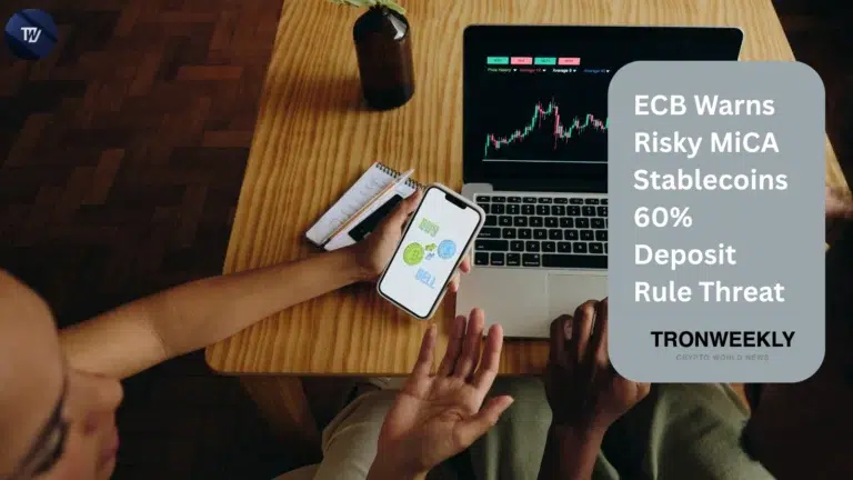 ECB Warns Risky MiCA Stablecoins 60% Deposit Rule Threat