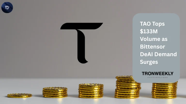 TAO Tops $133M Volume as Bittensor DeAI Demand Surges