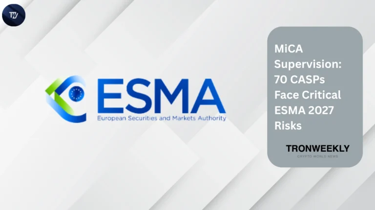 MiCA Supervision: 70 CASPs Face Critical ESMA 2027 Risks